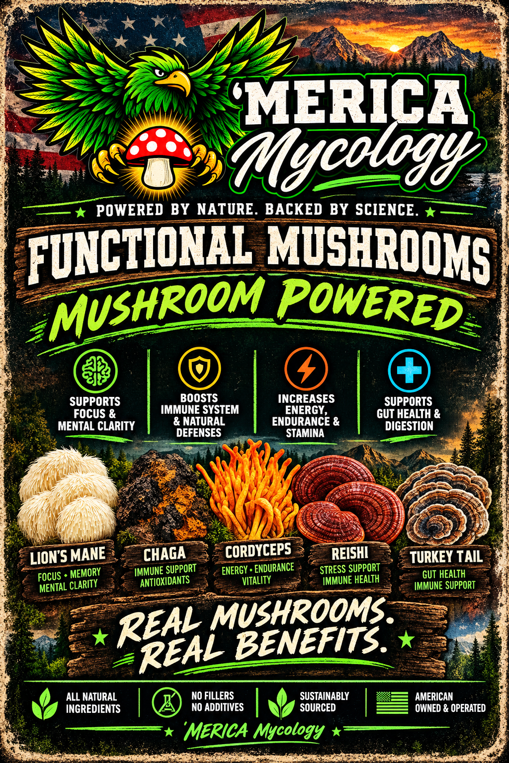 Functional Mushrooms