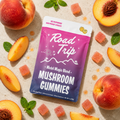 Road Trip Motel Magic Mushroom Gummies Juicy Peach 8 pack pouch