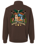 Nature/Nurture Midweight Quarter-Zip Pullover (Color: Brown)