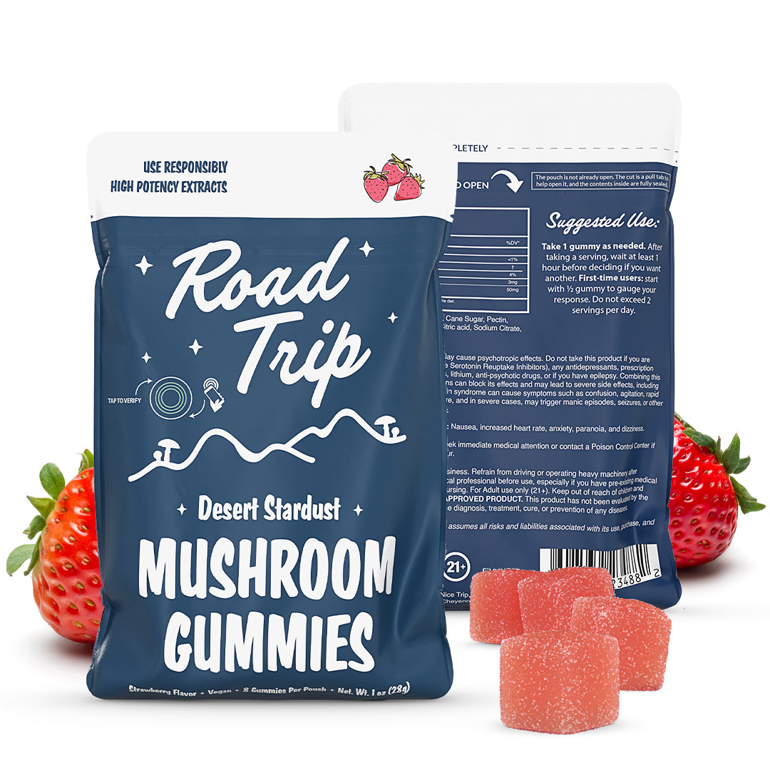 Desert Stardust Mushroom Gummies - 8pk - Strawberry